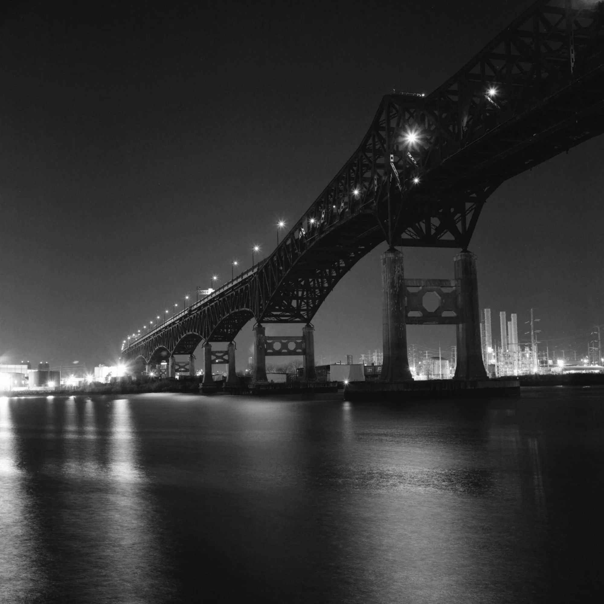 Pulaski Skyway, Jersey City, NJ / Rolleiflex Planar 1:3.5
