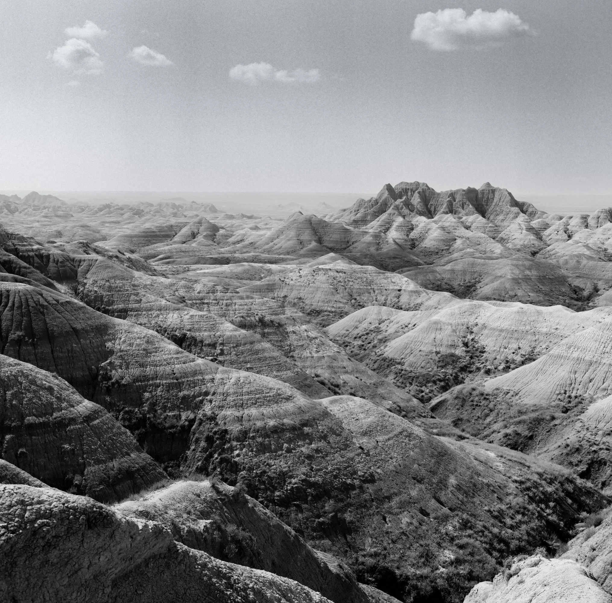 City on the Hill, Badlands, SD / Rolleiflex Planar 1:3.5
