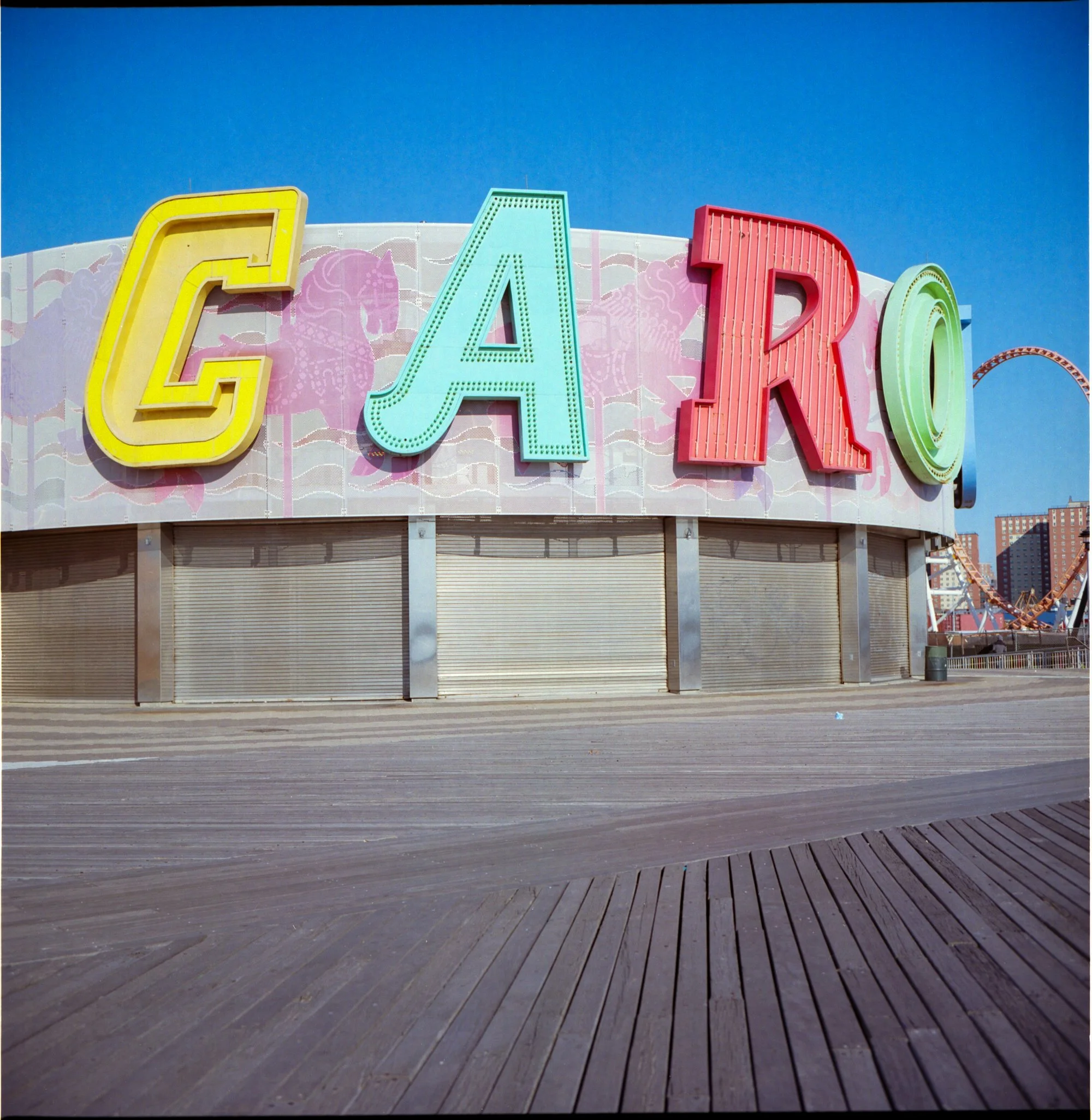 Caro Mio,  Coney Island, NY / Rolleiflex Planar 1:3.5 
