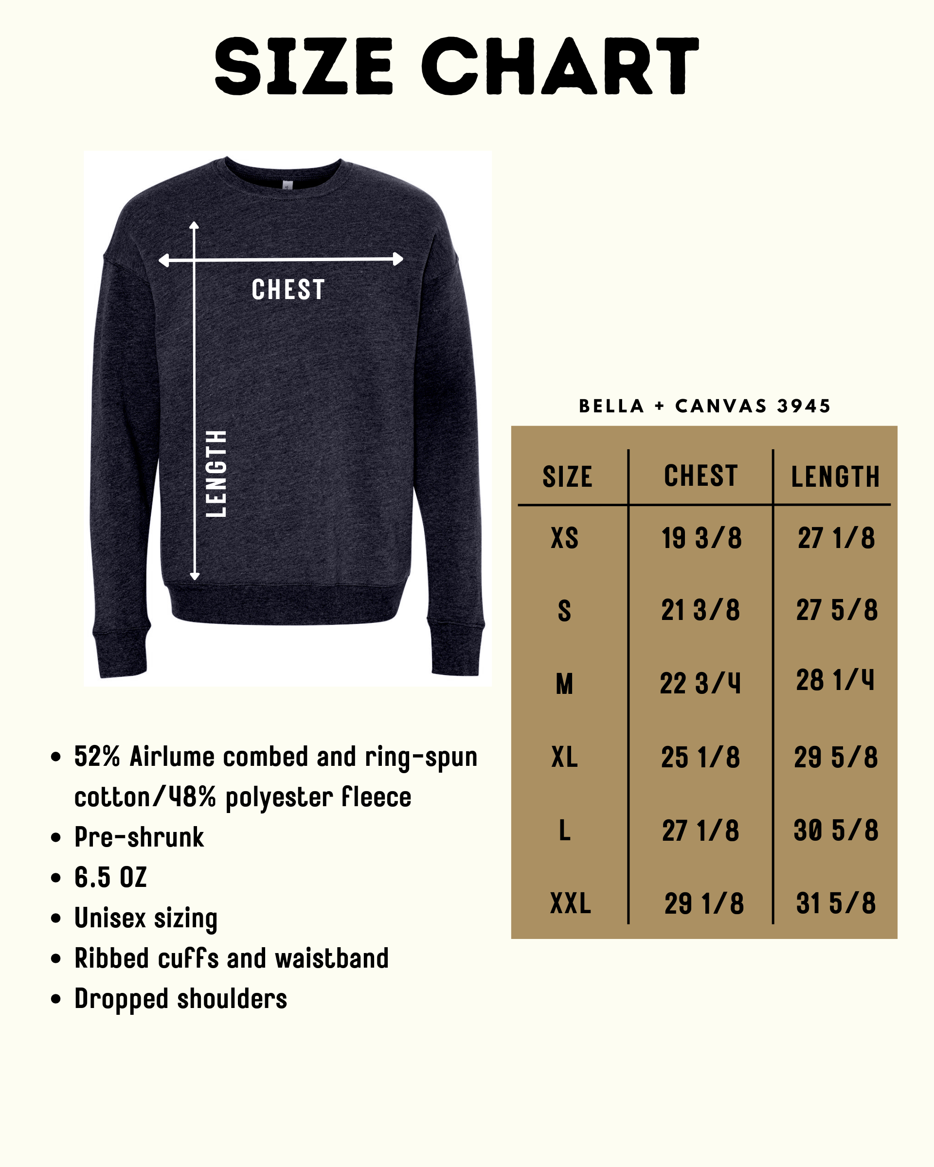 BC 3945 Size Chart.png