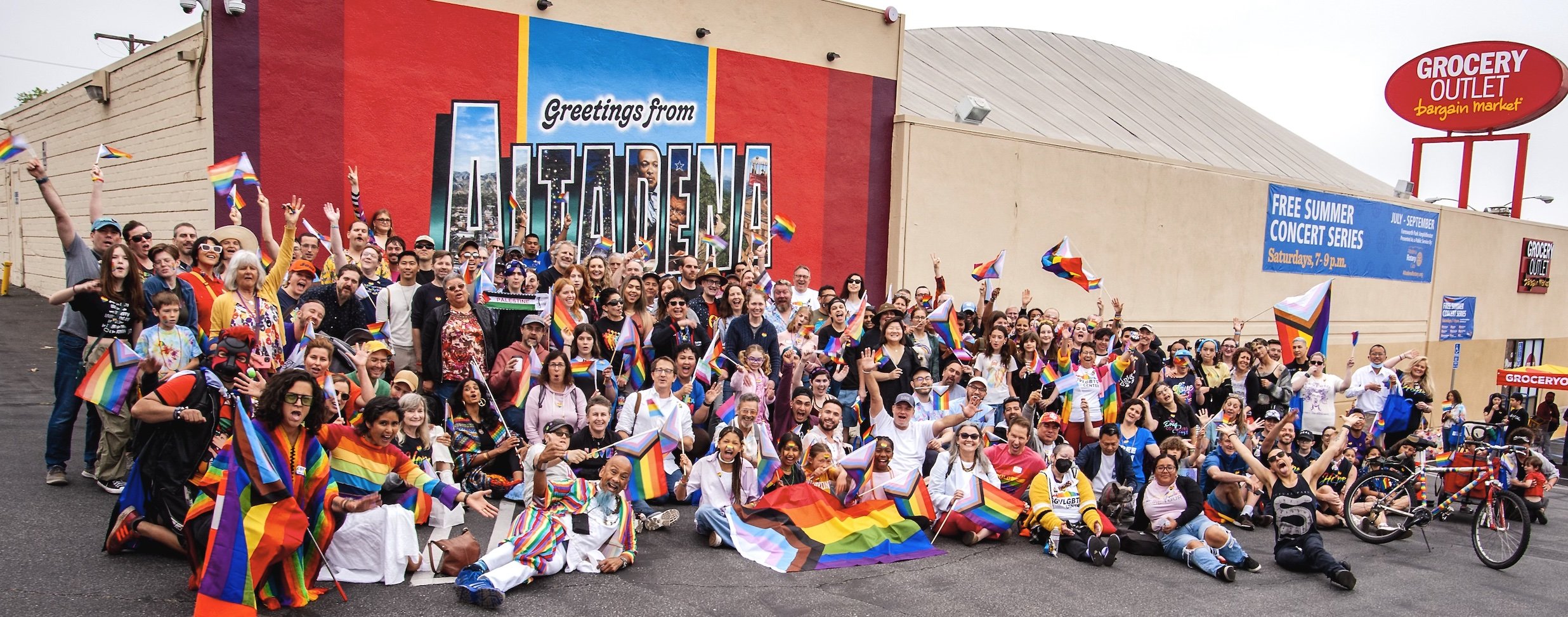 The third annual Altadena Pride March