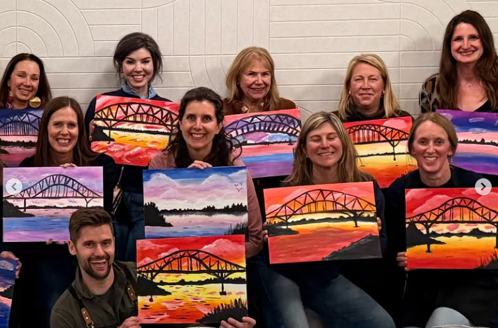 Adult Paint Night with Mr. Bastille