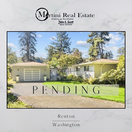 ✨🍸PENDING 🍸✨

So happy for both our sellers and the buyers for going pending on this beautiful Cedar River home and property! With lots of activity and interest in this home, the sellers are very pleased to be leaving it in the hands of a family th