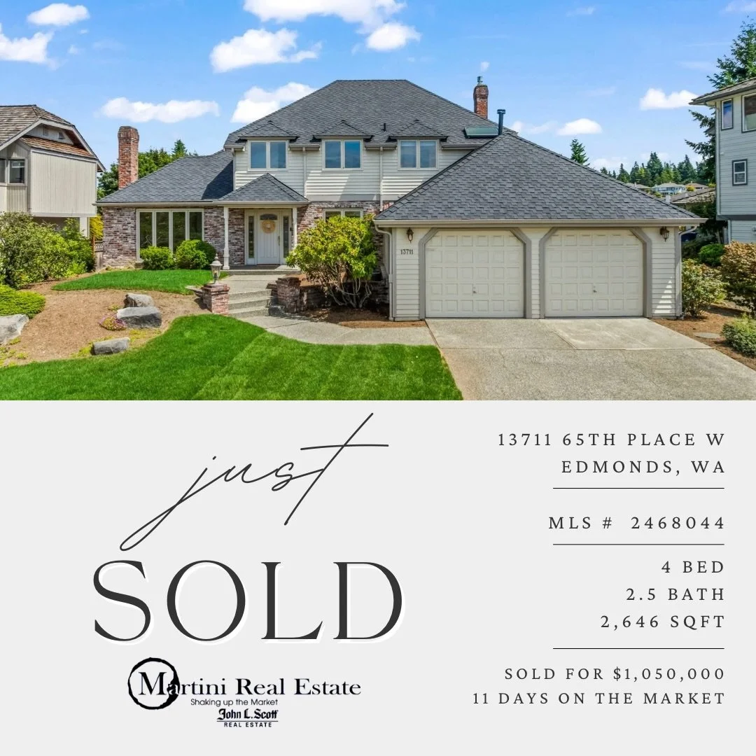 ✨🍸SOLD🍸✨

✨Sold for $1,050,000
🍸11 Days on the Market 

Congratulations to both our seller and the buyer on the closing of this beautiful Picnic Point listing! With a timeless look and plenty of space, this home garnered lots of activity and we ar