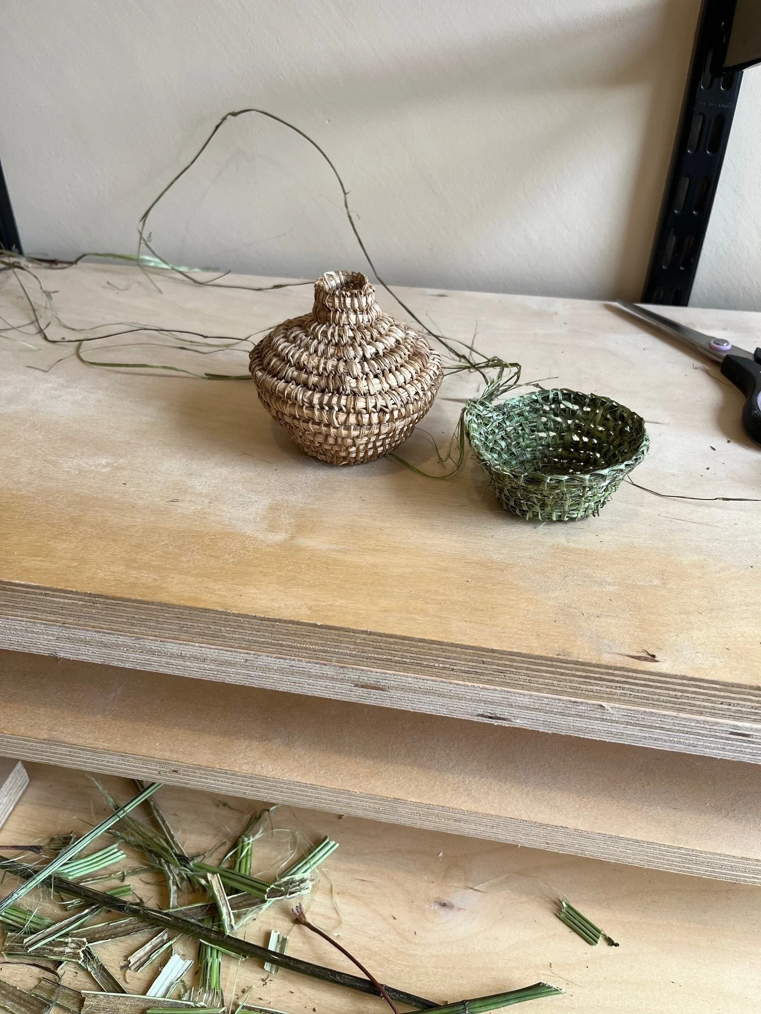 Kirsty Lowry nettle basket