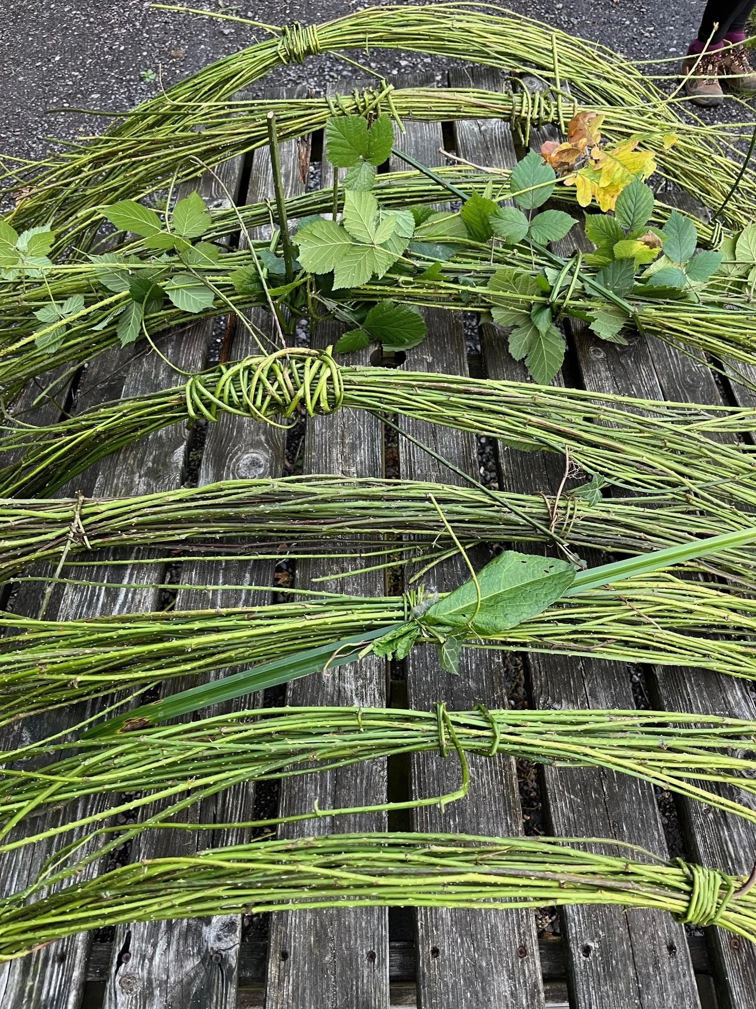 Kirsty Lowry, bramble baskets