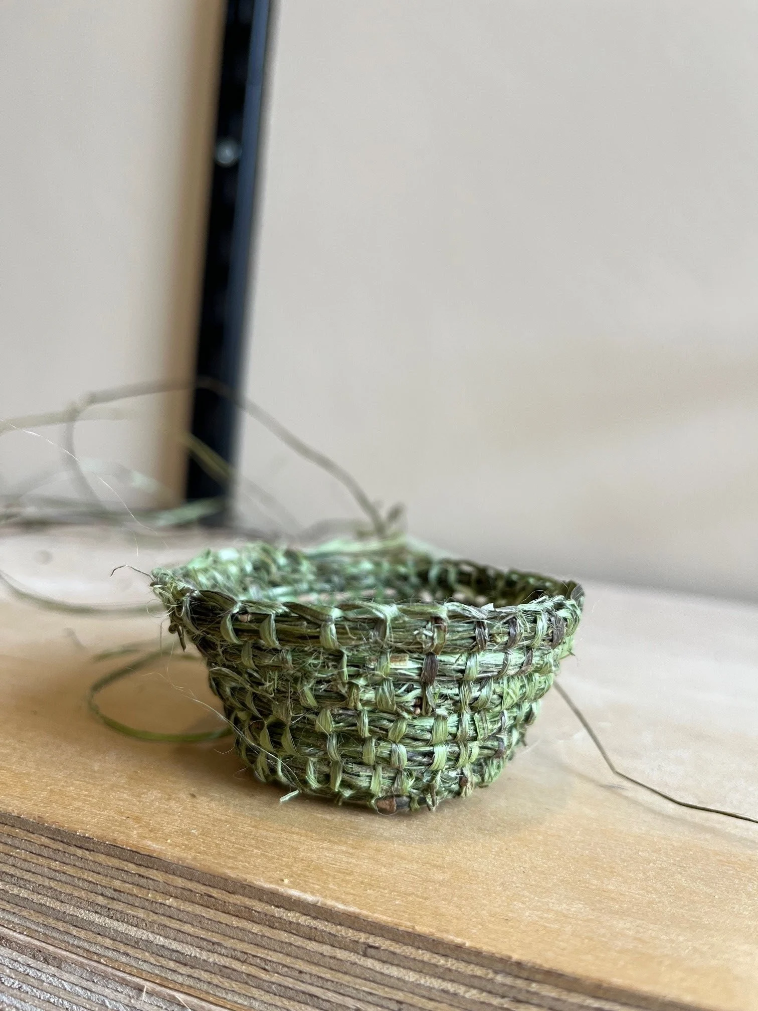 Kirsty Lowry, nettle basket