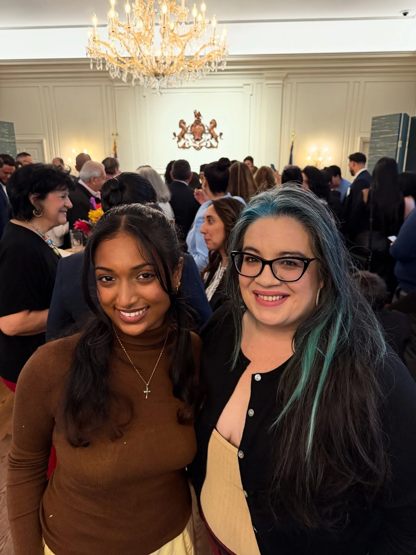 Our Executive Director Delia Marrero and Aliya Ali at the Governors Mansion for the Hispanic Heritage Month celebration. 🧡
#hispsnicheritagemonth