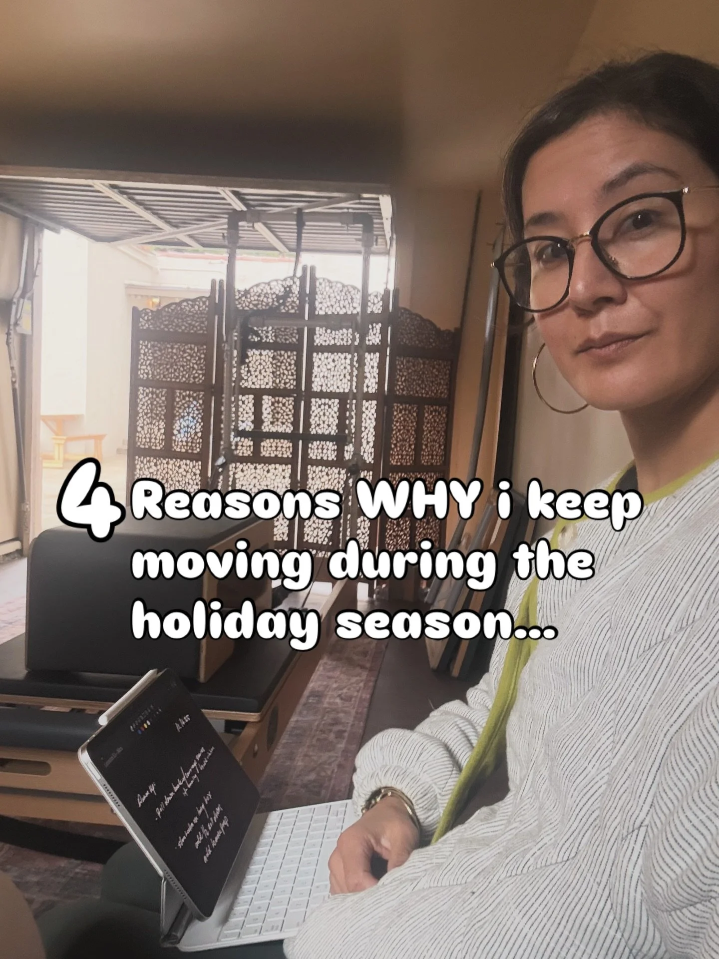 &lsquo;Tis the Season!! 

Though I love the spirit of the holidays- the excitement, the smell of Christmas trees, all the lights, etc., I equally find it exhausting. 
And so I have found ways to stay connected to myself in order to navigate all the e