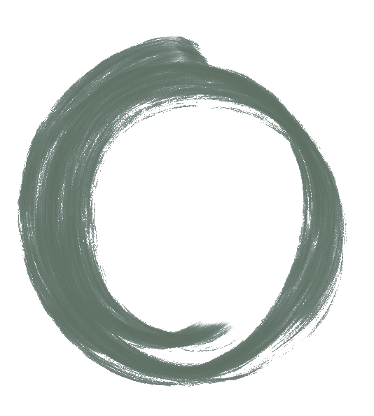 Empty blue circle outline on a white background.