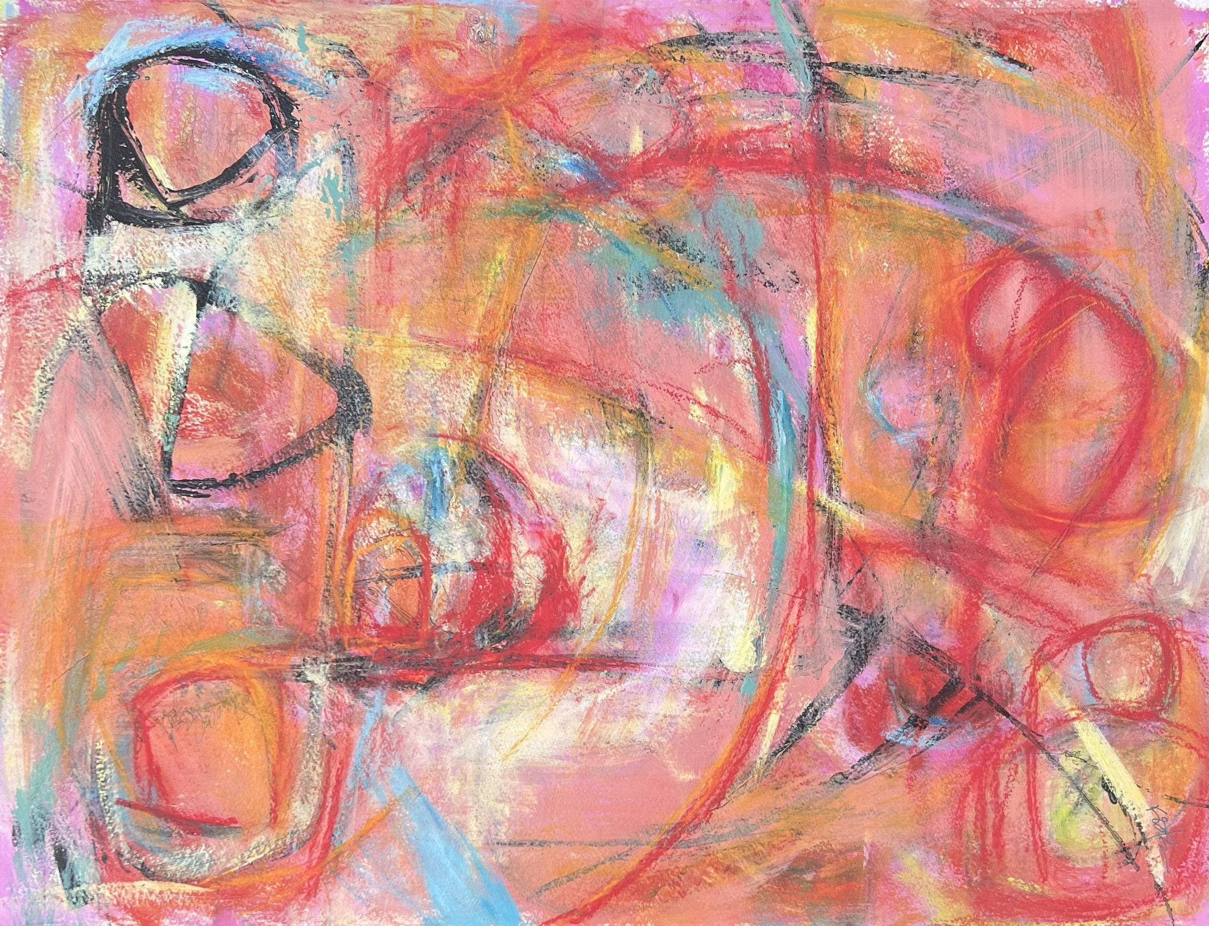 Scent of Her Neck, 2024. Acrylic and oil pastel on paper
22" x 30"
$325.00