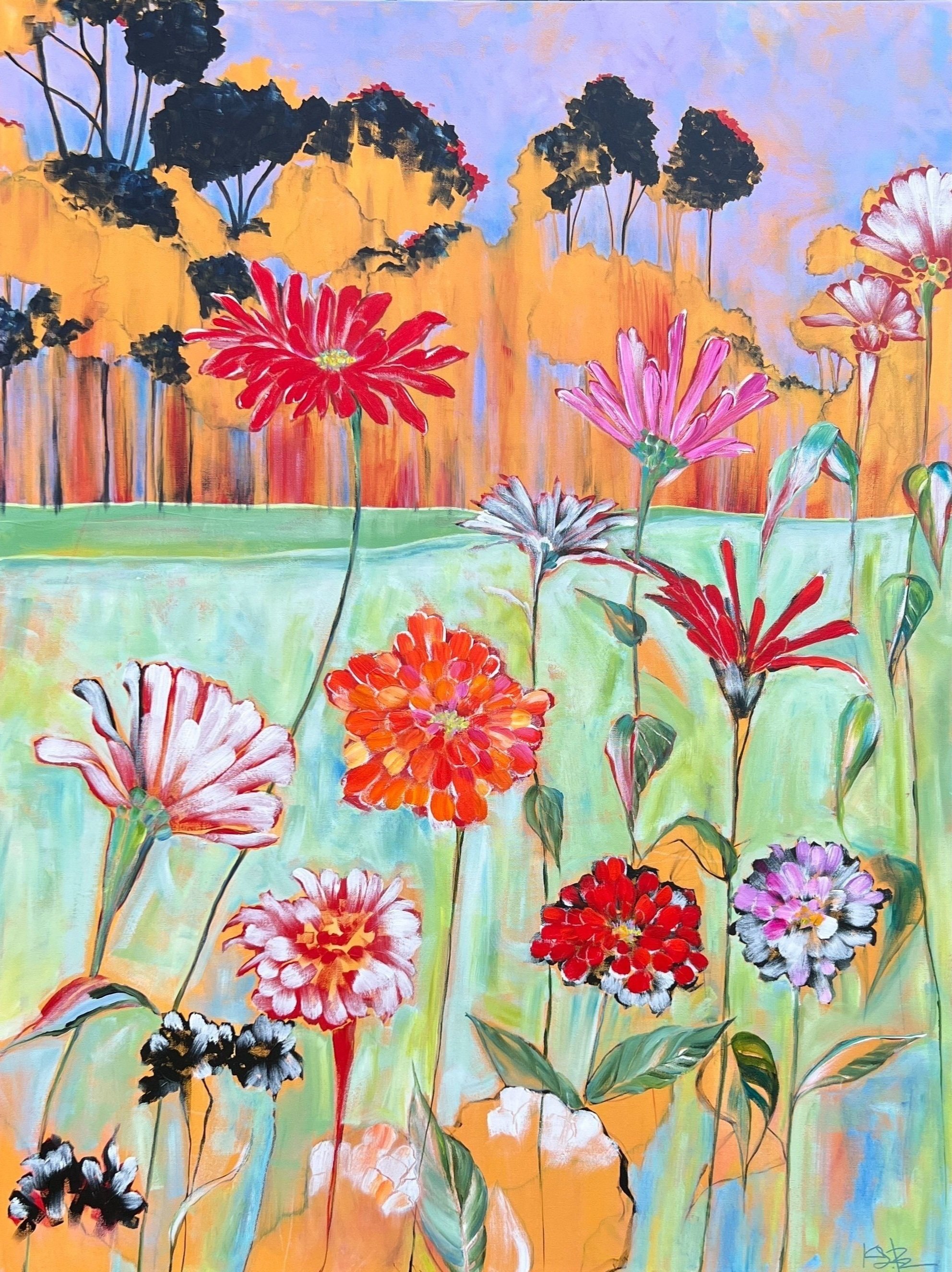 That Field, 2025. Acrylic on canvas -
36" x 48" x 2"
$1,575.00
