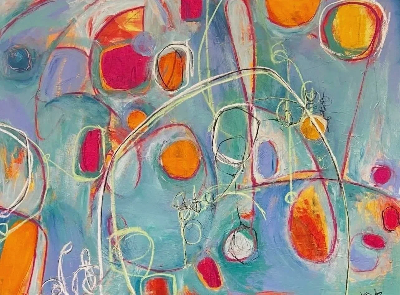 It's Buried, 2026. Mixed media on canvas 
36" x 48"

$3,000.00