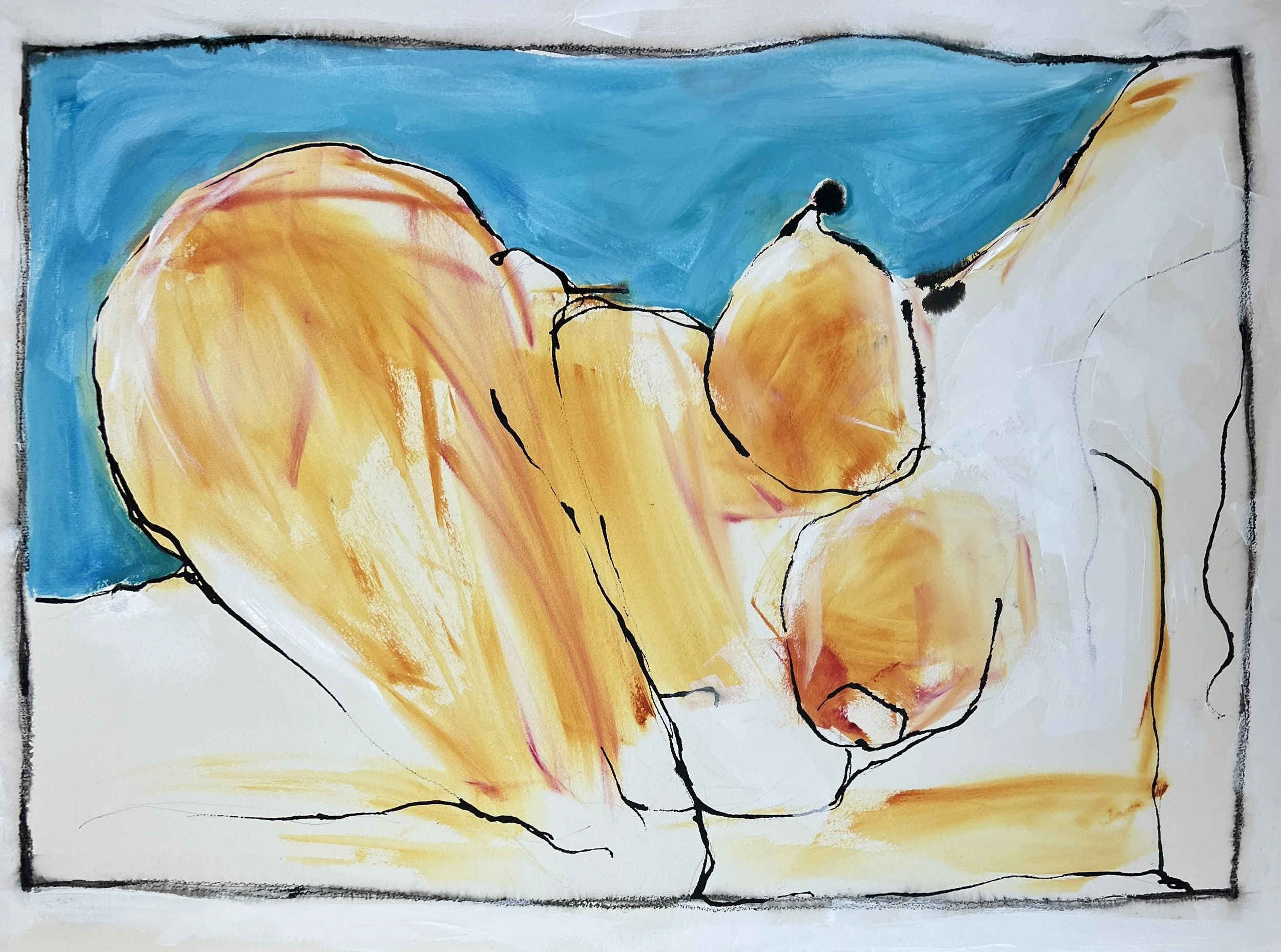 Suzette, 2026. Water soluble graphite on paper 29 1/2" x 30"

$350.00