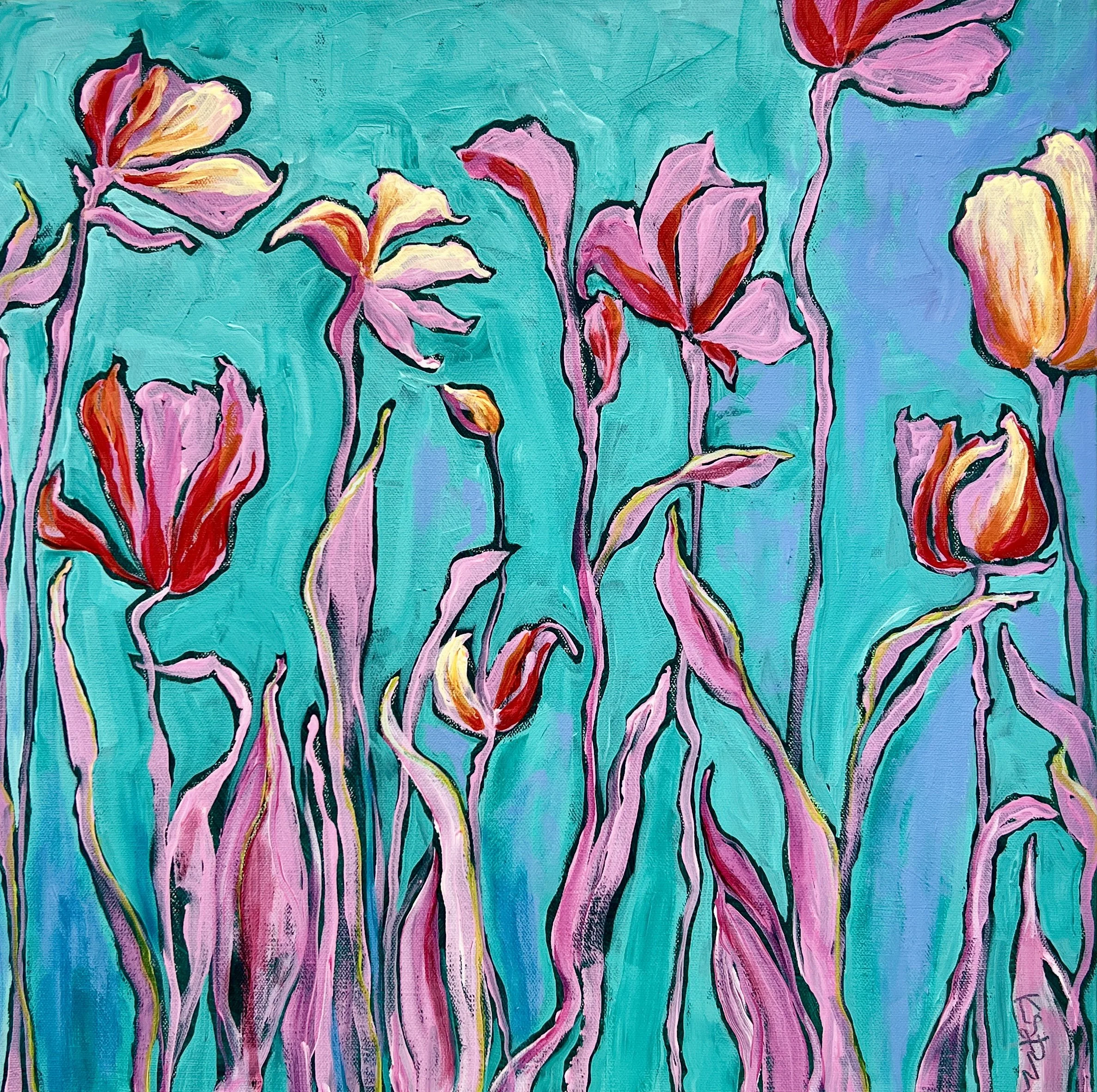 Hello Summer, 2026.  Acrylic on gallery wrapped canvas, 20"x 20"

$525.00