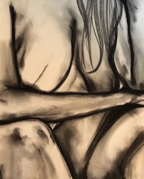 Beauty, 2023. Charcoal on paper, 18"x24".

SOLD