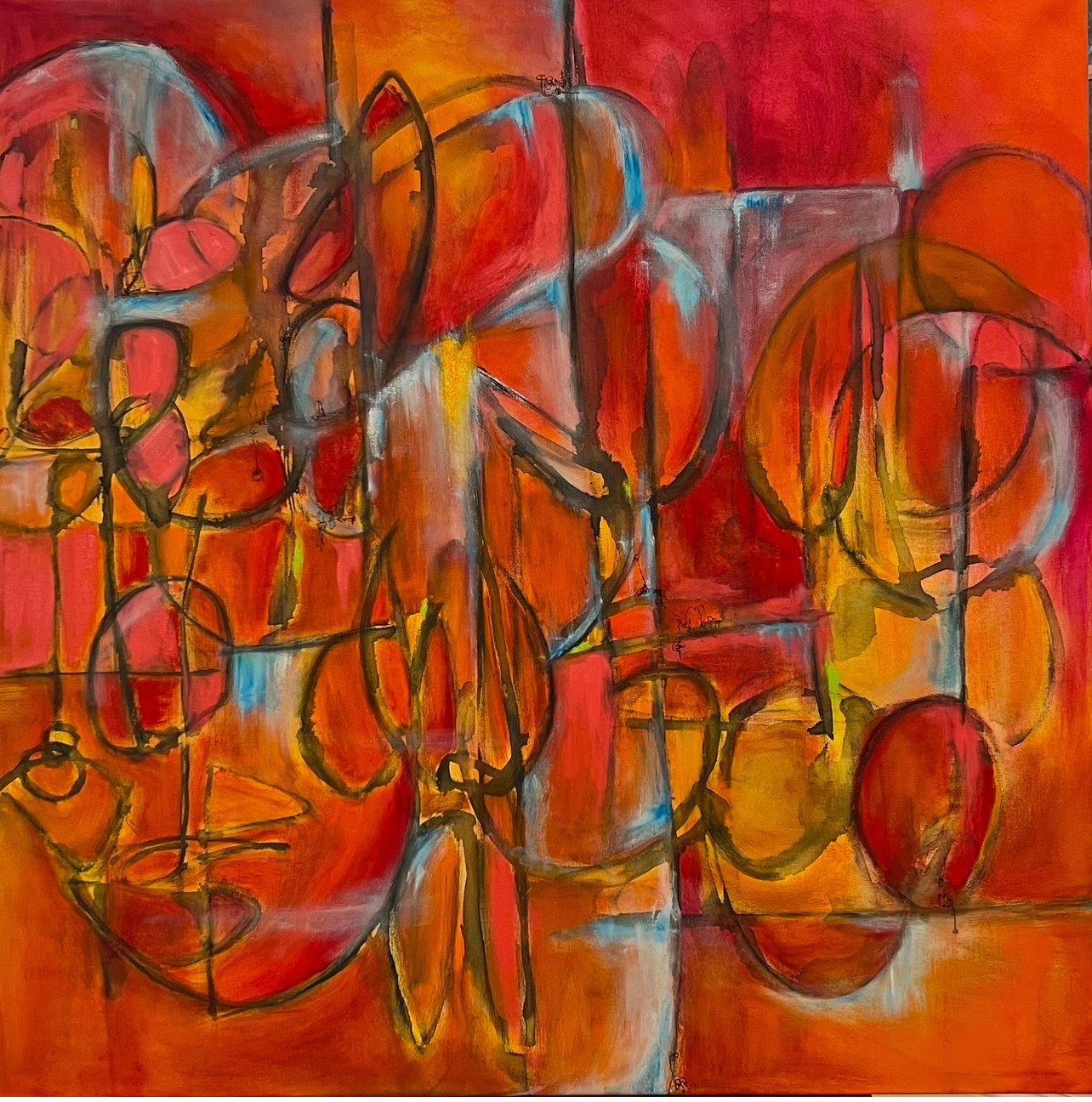 The Given, 2024. Acrylic on canvas -
36" x 36" x2"
$1,375.00