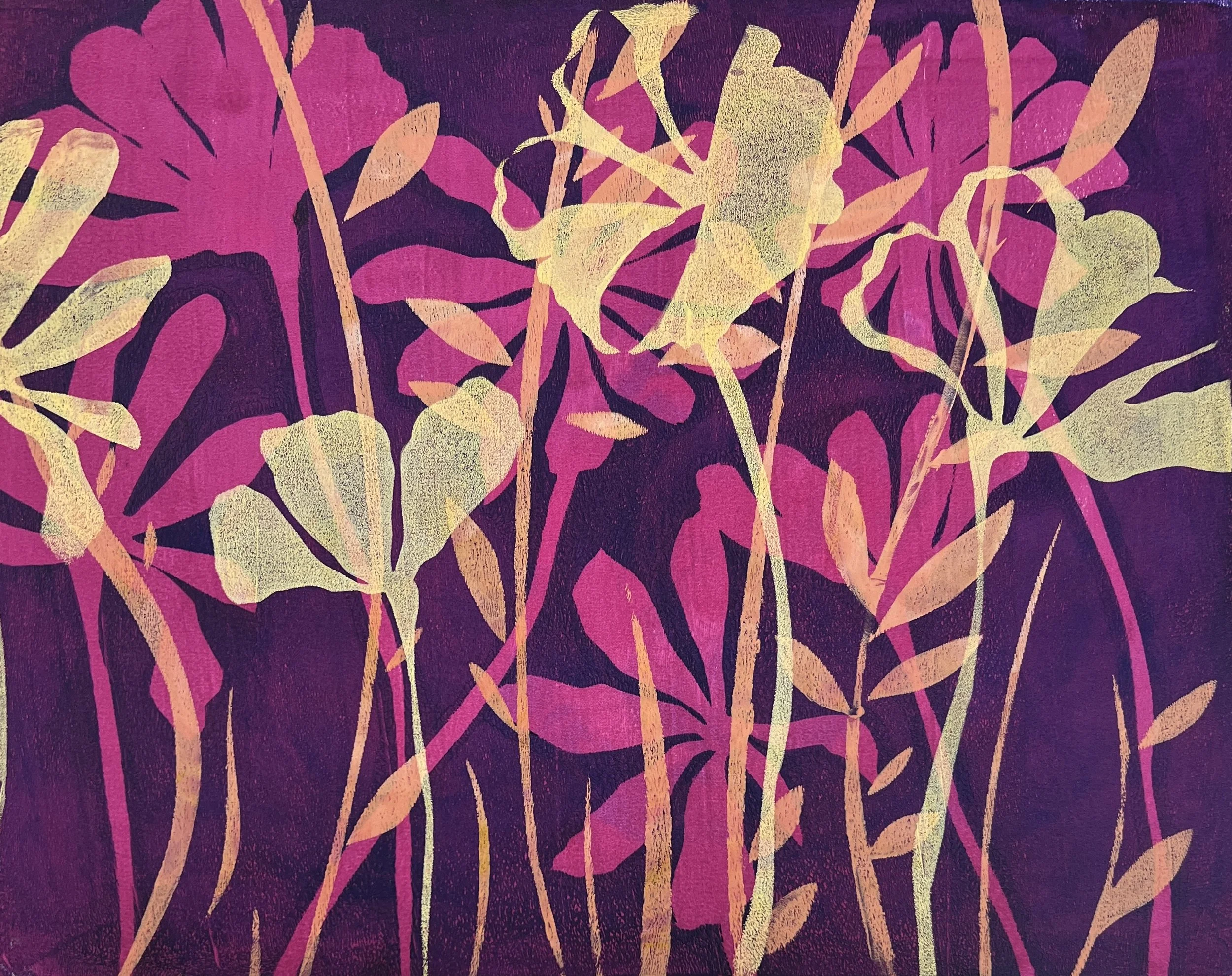 Warm Cosmos, 2026. Mono print on paper.
15" x 19" unframed

$275.00