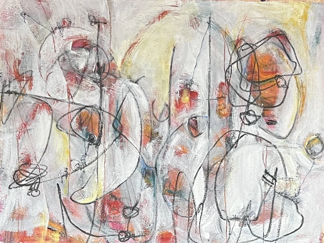 Dusk Fall, 2025. Acrylic and mixed media on paper, 22"x30"

$325.00