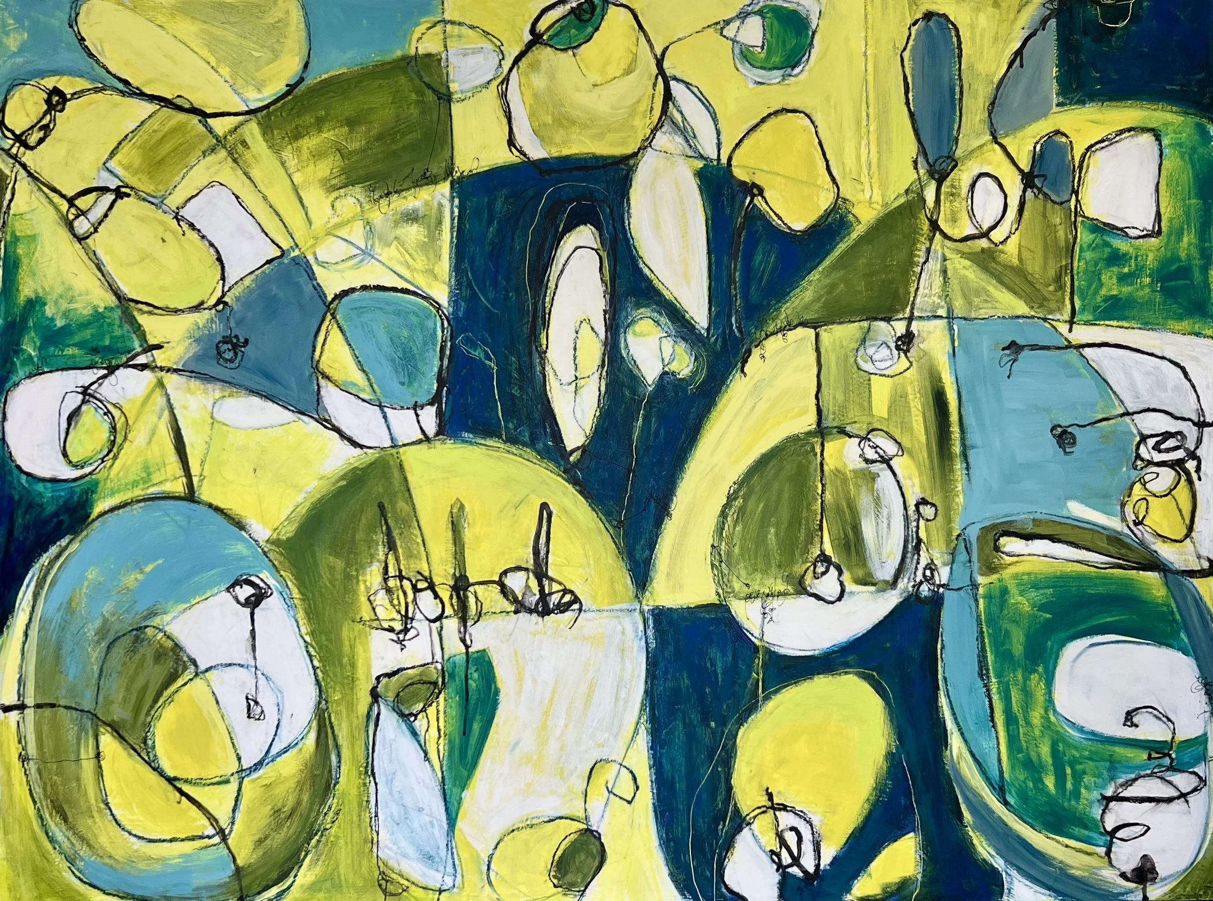 Secret Monologues, 2026. Mixed media on wood panel.
36" x 48"

$3,000.00