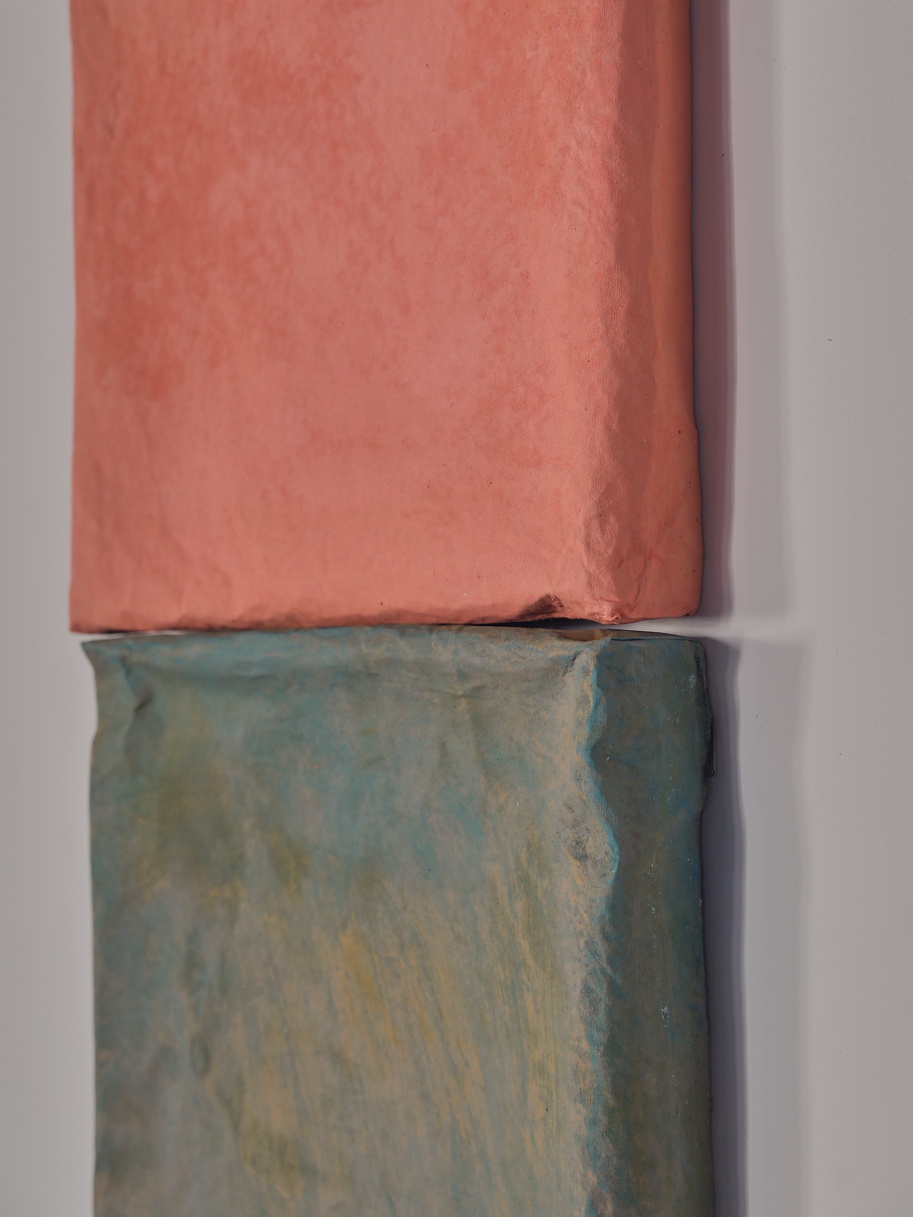 exhibition view at space of time gallery , artworks by Ni Zhiqi (china)