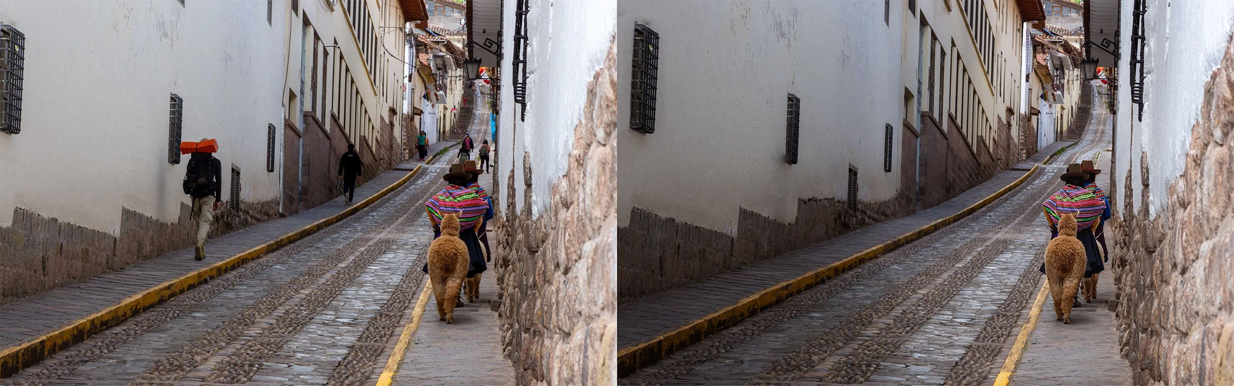 Remove people and distractions