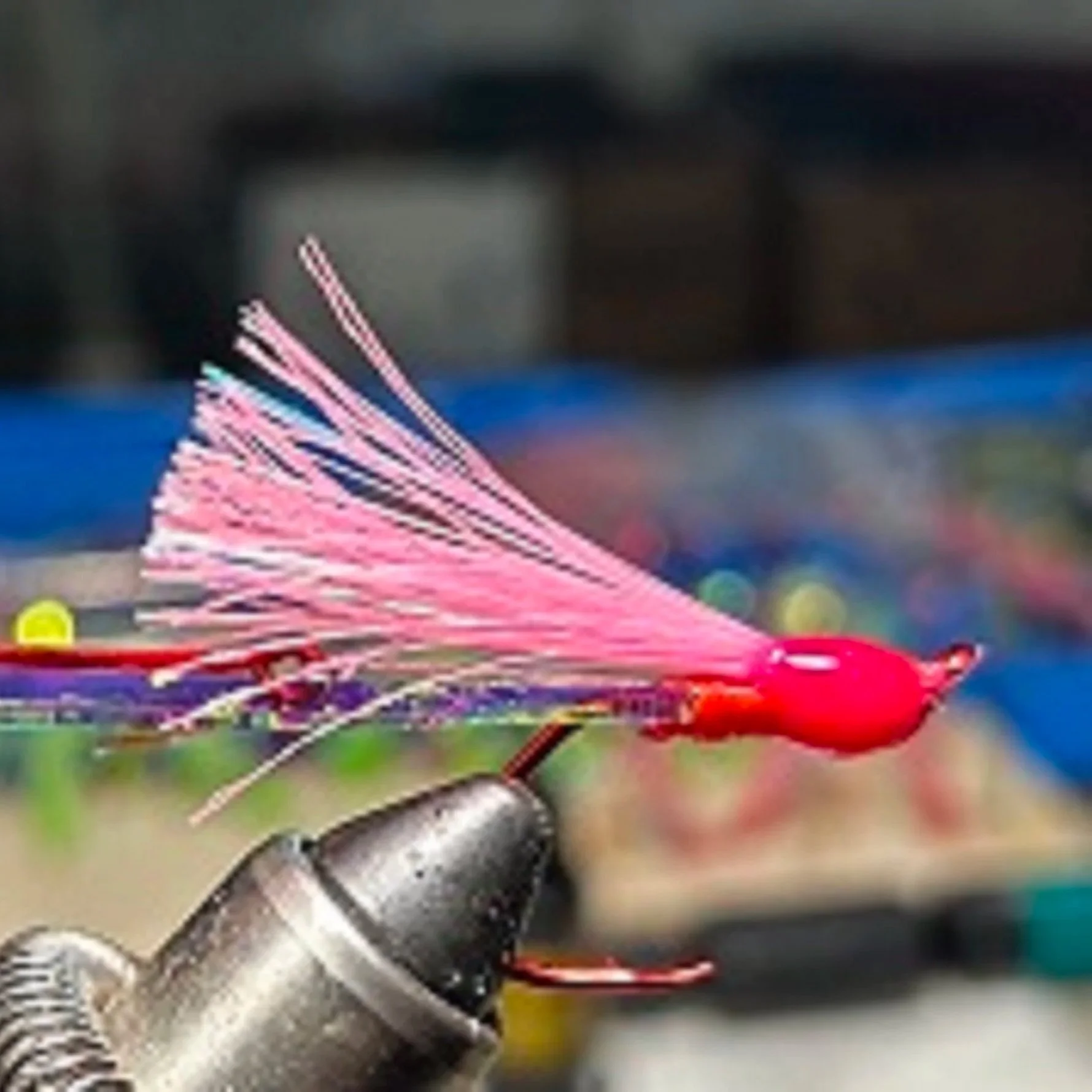 #2-S Hot Pink Sockeye Fly