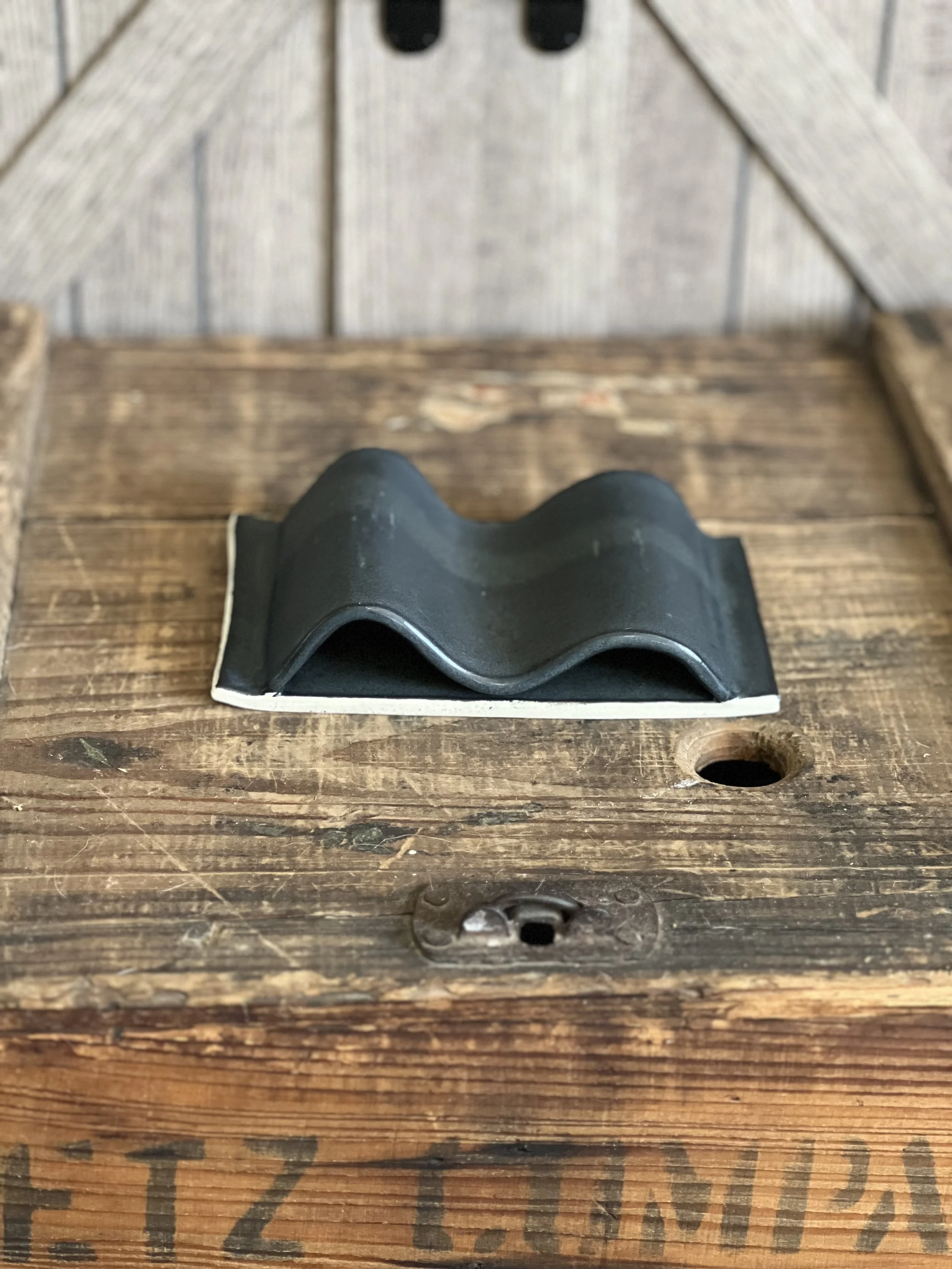 Mystic Midnight Ceramic Soap Dish