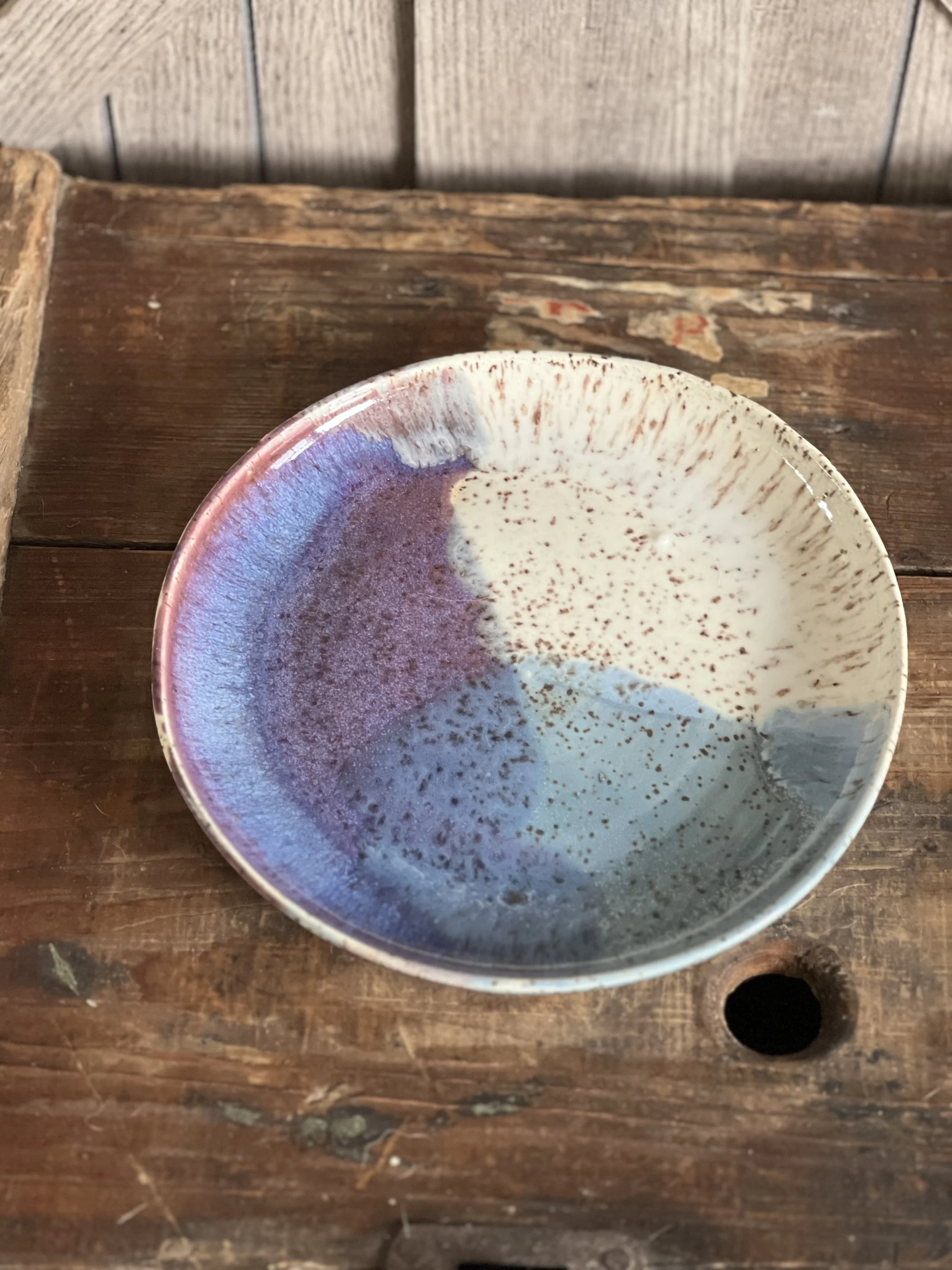 Whimsical Glaze Snack Plate
