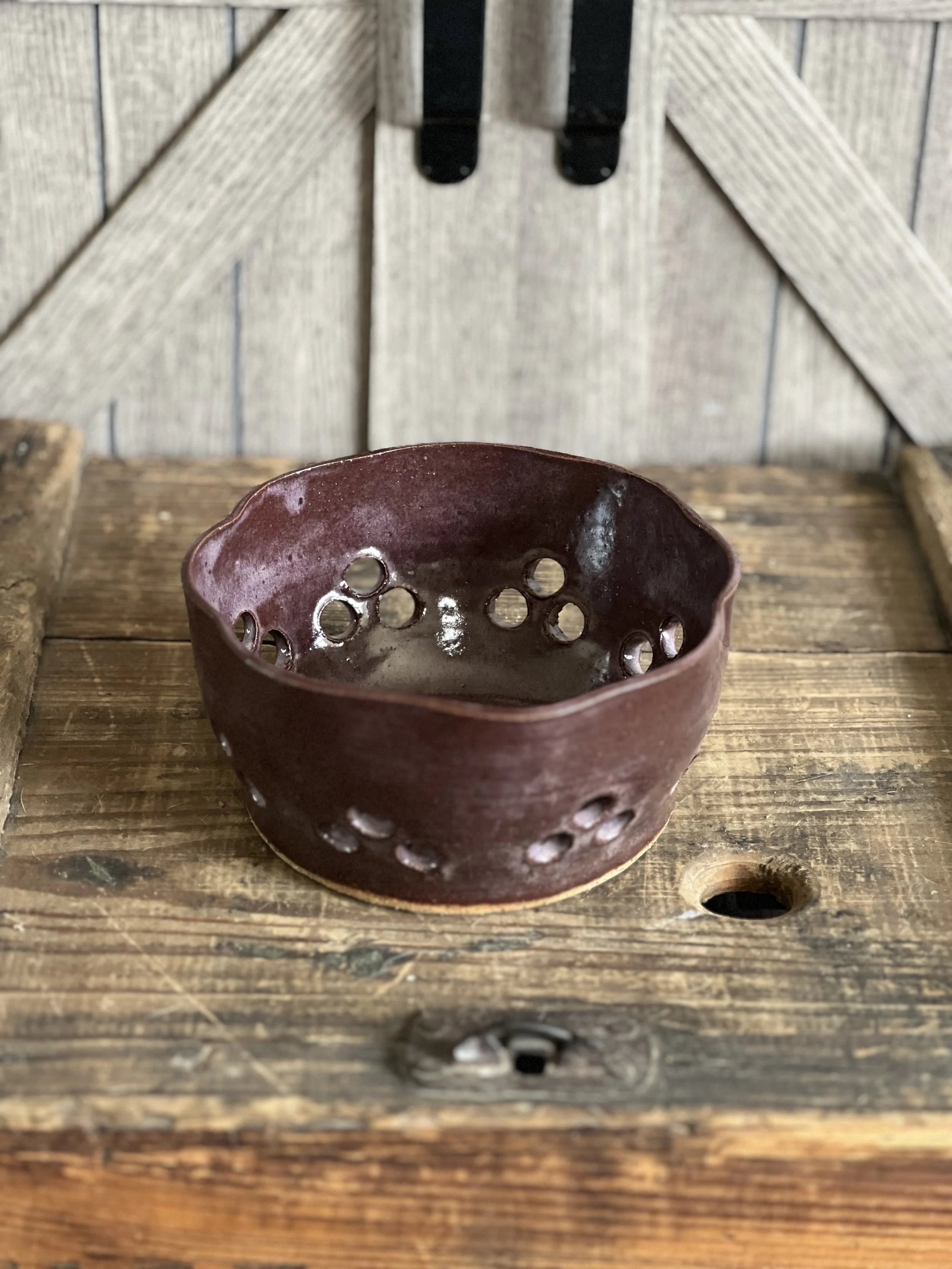 Rustic Charm Berry Bowl