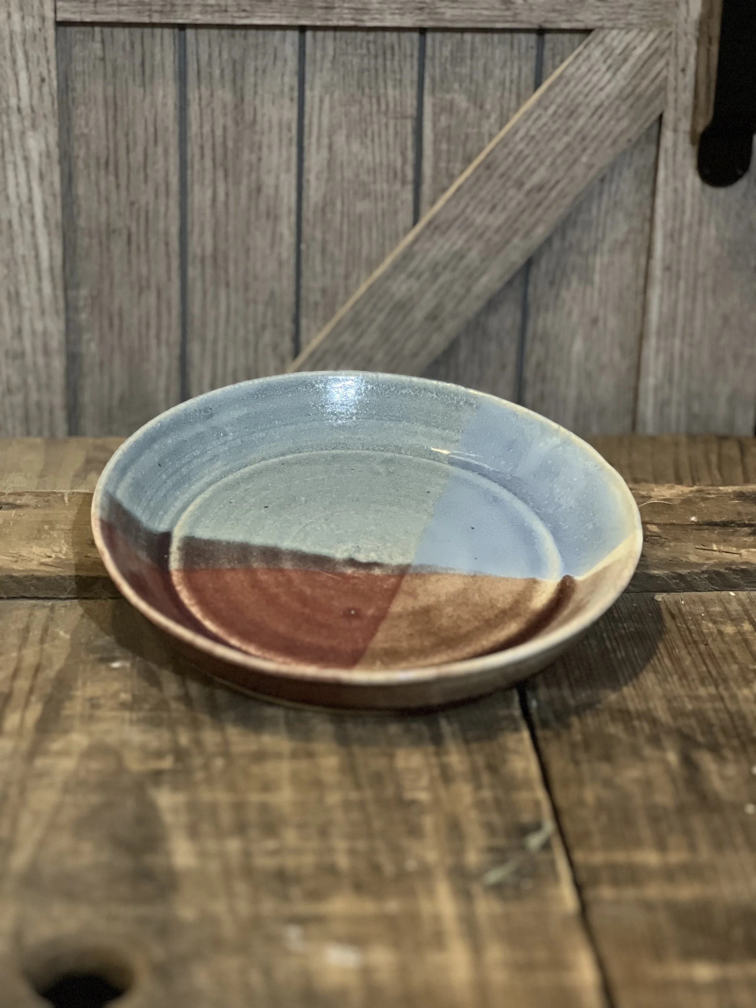 Whimsical Stoneware Snack Plate