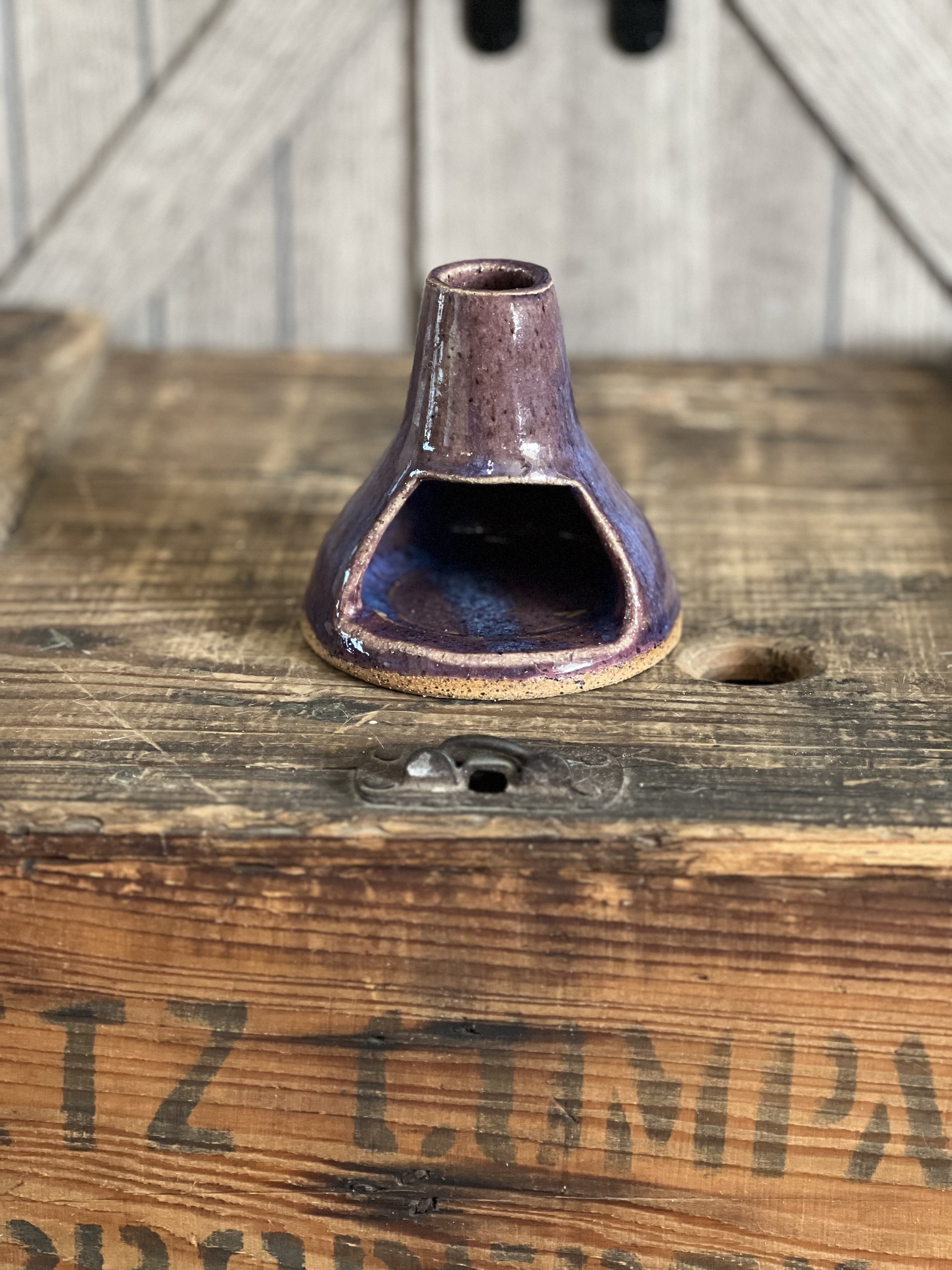 Whimsical Purple Aura Incense Chimenea