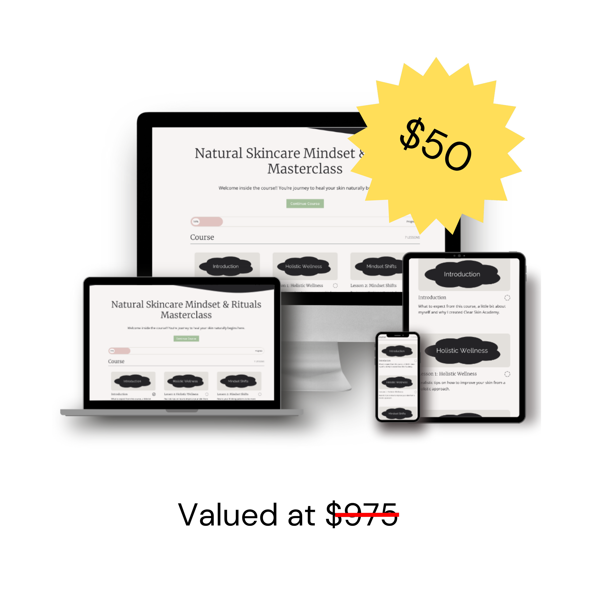 Natural Skincare Mindset and Rituals Masterclass — Clear Skin Academy