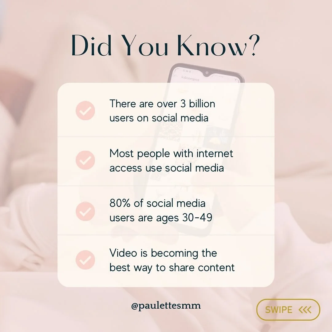 Did you know over 3 billion people are active on social media? It&rsquo;s time to harness the power of this network for your marketing success! With the guidance of an expert Social Media Manager we can develop a custom strategy, content planning, co