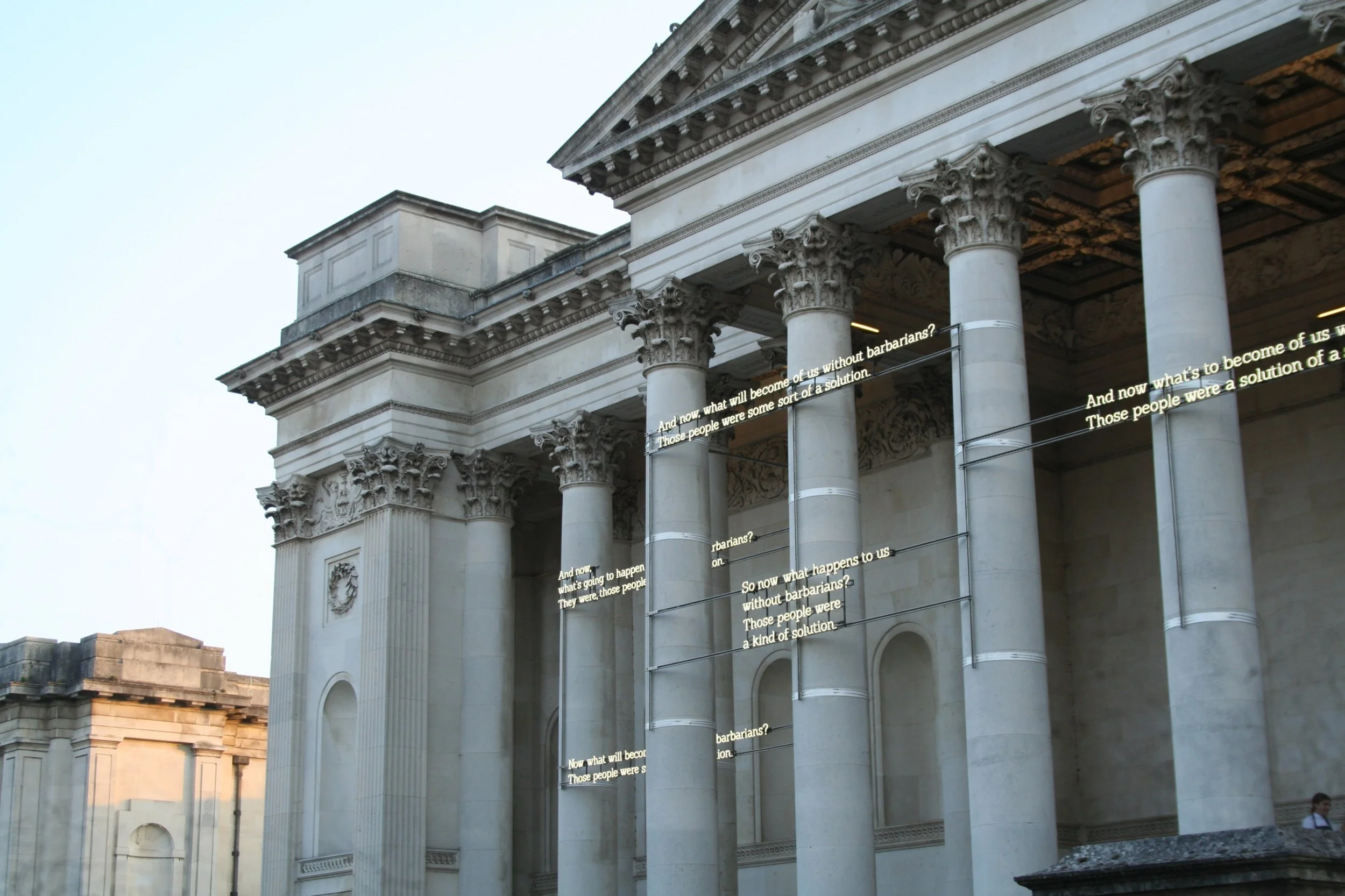 Add Apt Architects — Fitzwilliam Museum - Glenn Ligon: All Over The Place - Sunset