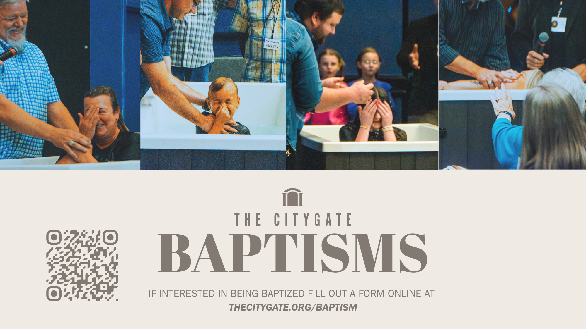 Baptism Sunday!