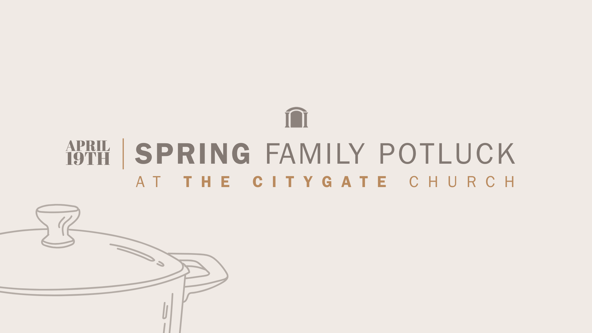 Spring Family Potluck