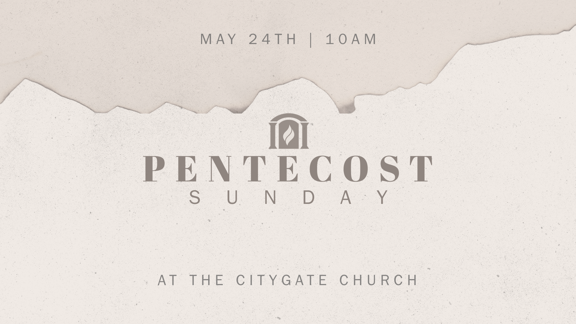 Pentecost Sunday!