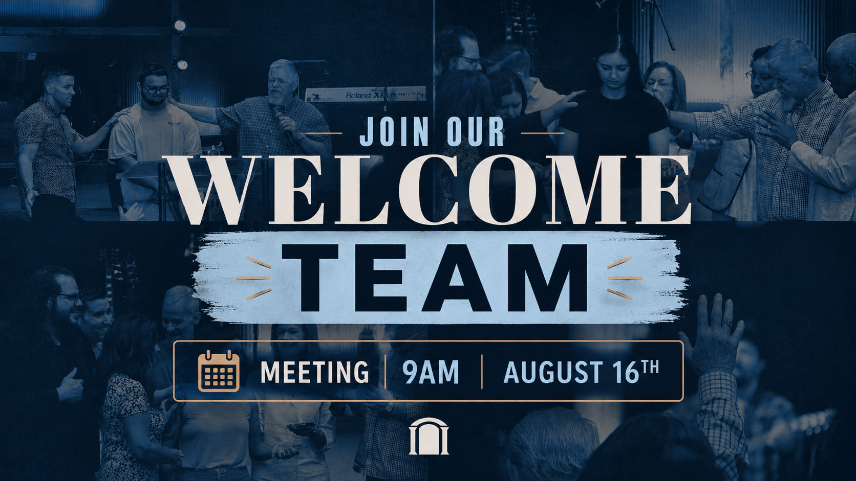 JOIN OUR WELCOME TEAM