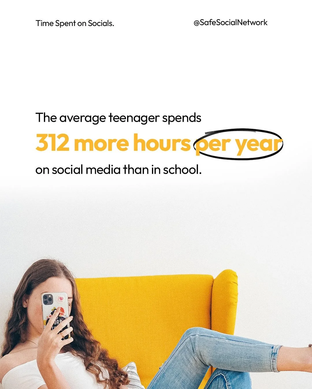 The average teenager spends 312 more hours per year on social media than they do in school.

They are being influenced more by strangers on the internet than by the adults who love them most.

When I started speaking about online safety eight years a