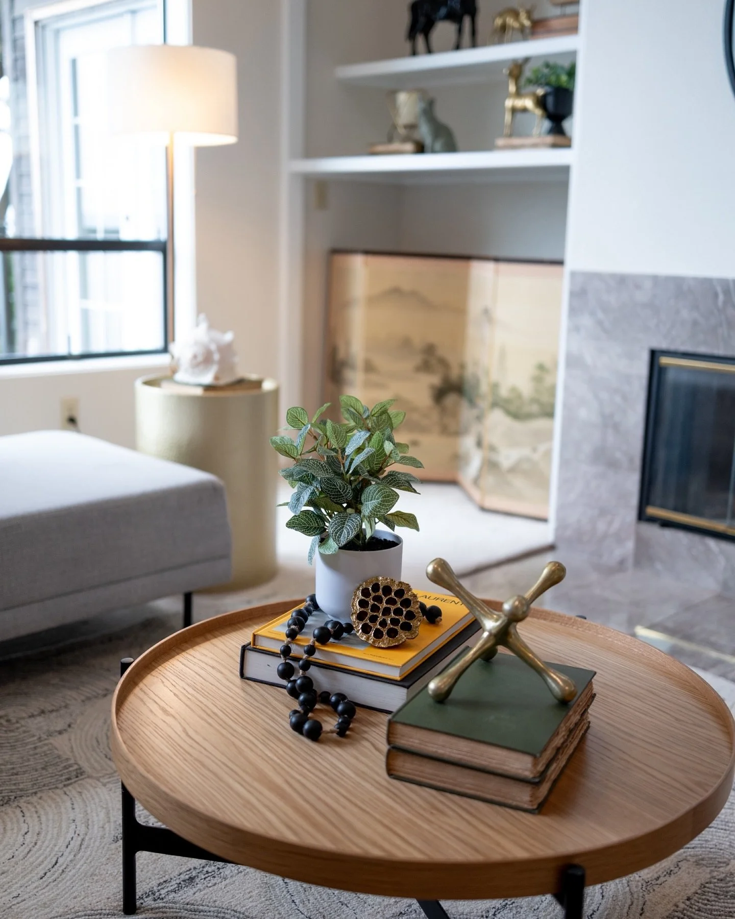 Honing in on the thoughtful details and curated touches from our stunning staging at this Contemporary View Home perched above Beach Drive.