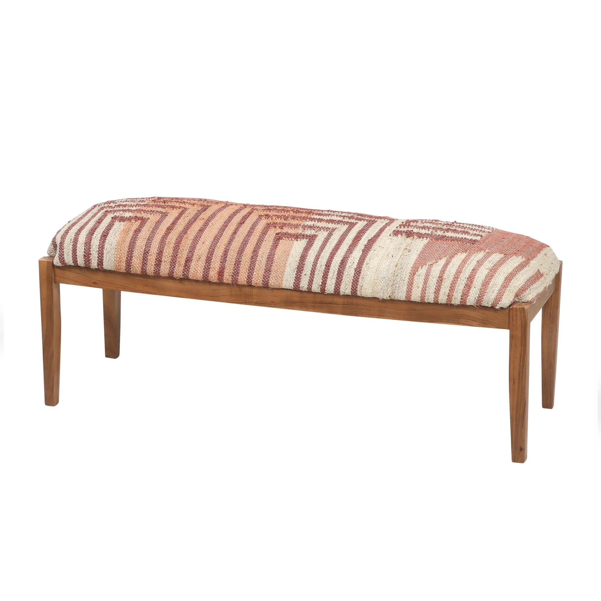 Kilim Upholstered Bench