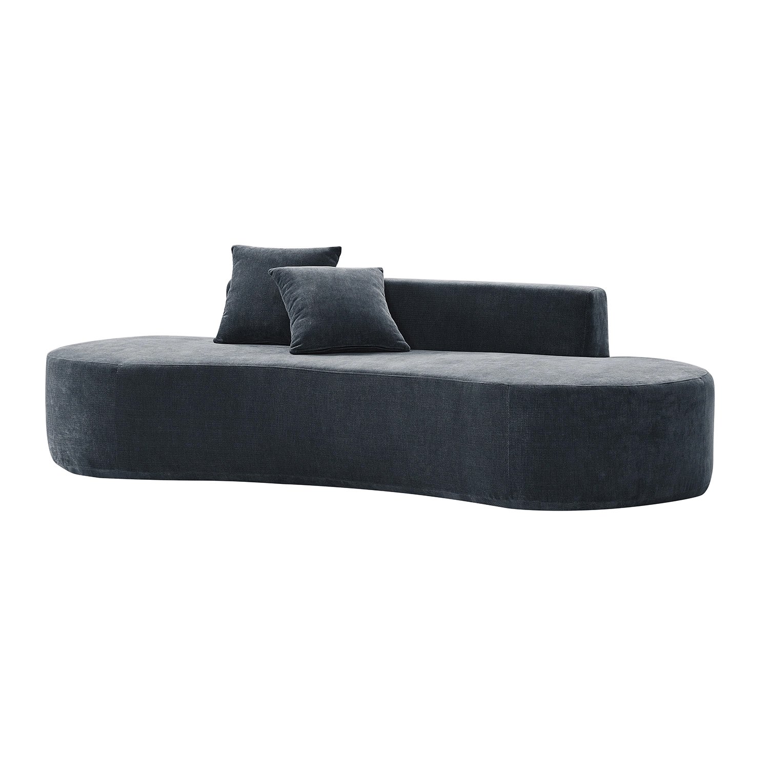 Blue Kidney Sofa