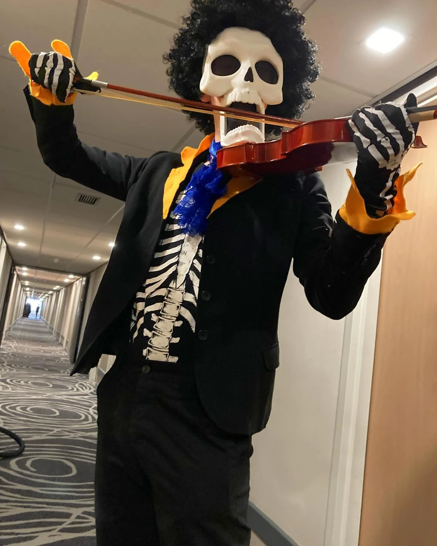 Some extra photos as my Brook (from One Piece) cosplay! #londonanimeandgamingcon