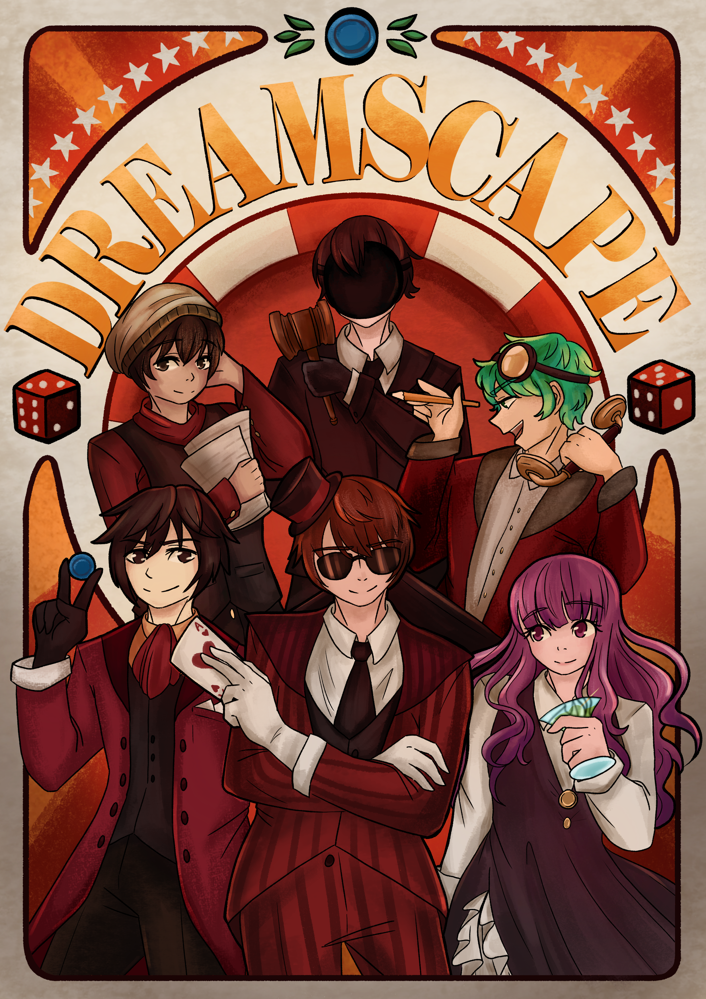 Welcome to Dreamscape! – drawn by sofieontheshelf on 12th June 2026