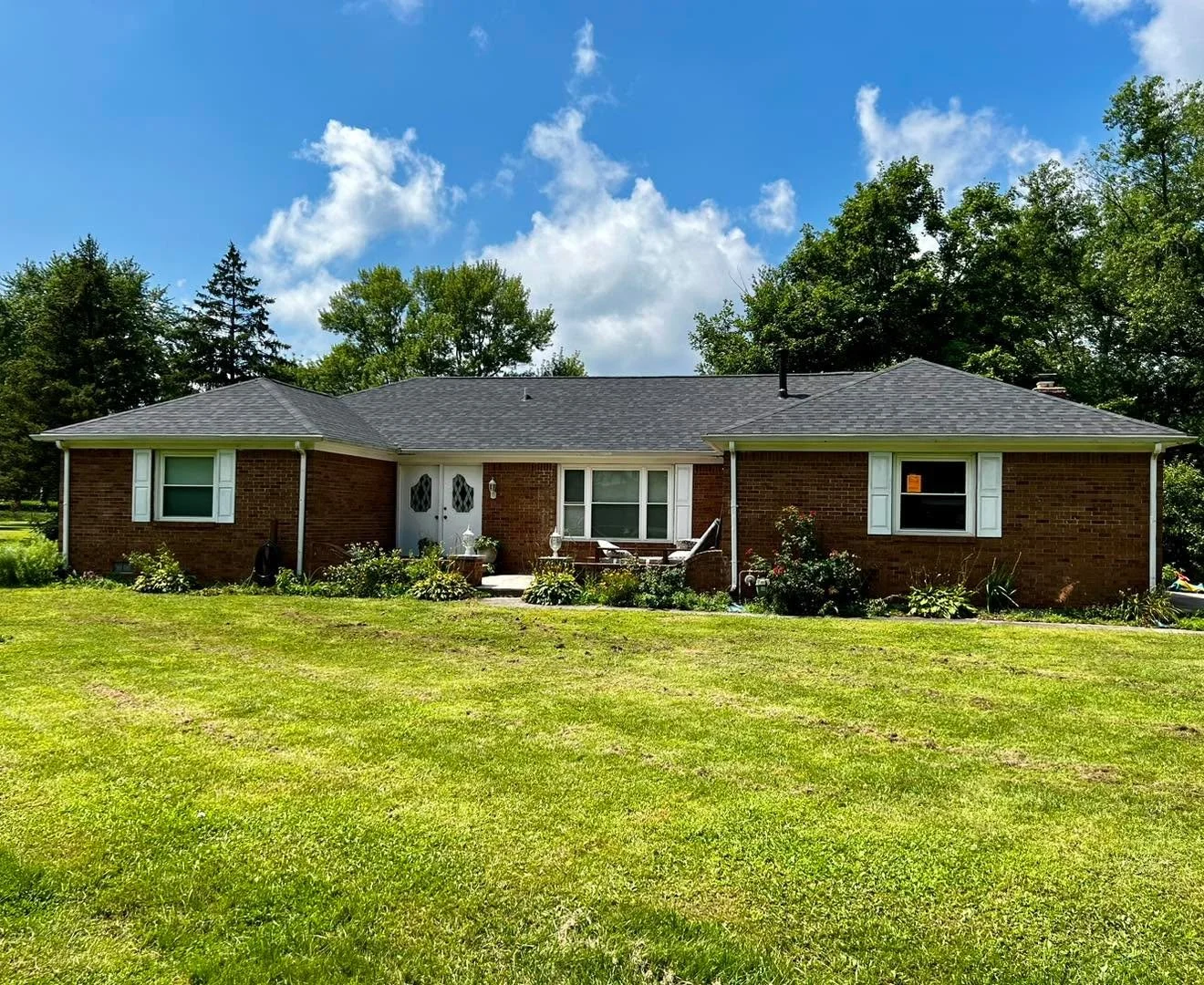 Two bold new looks &ndash; a black shingle roof and a black metal roof. Both stunning, both built to last!&quot;

#NewRoof #PayLessWithWes