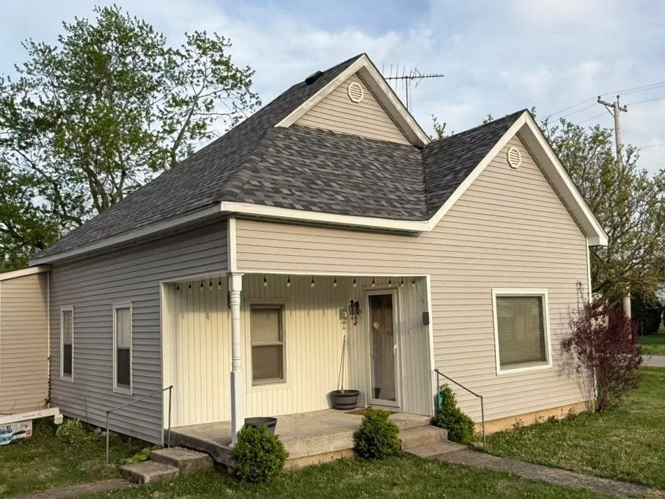 Beautiful day to knockout a roof! Goodbye 3-tab shingles!