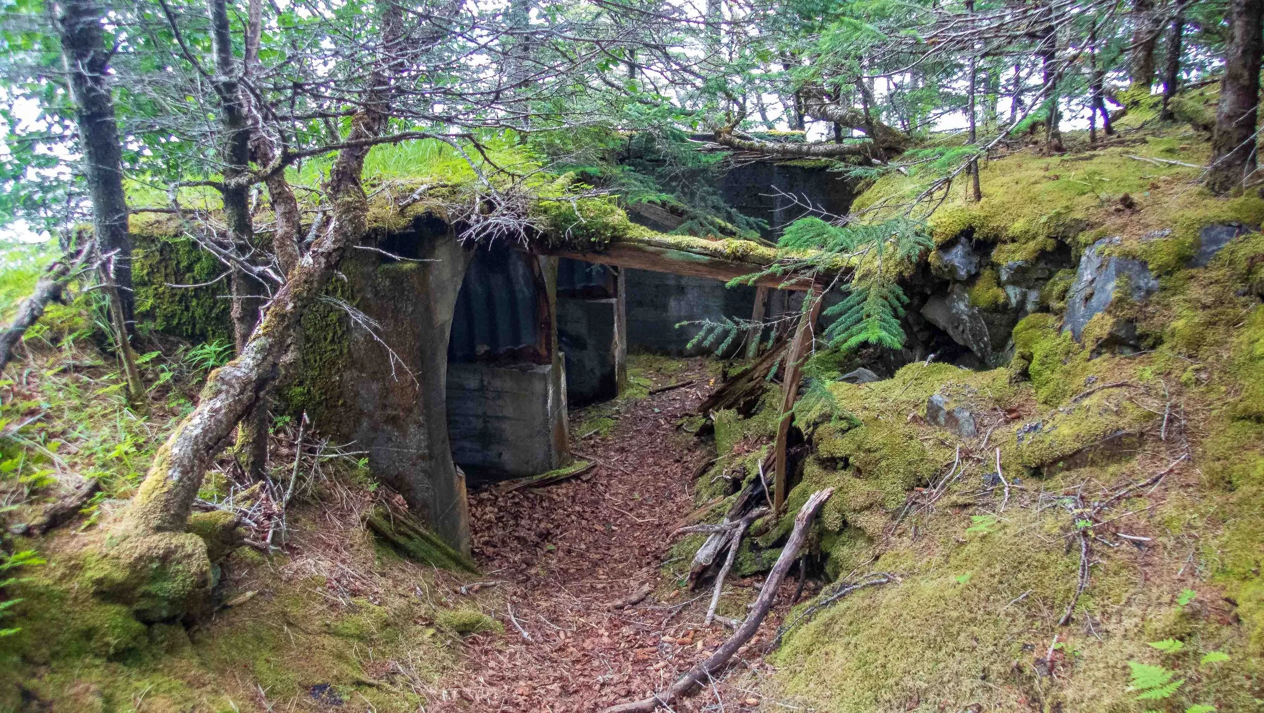 Some of the garrison remains