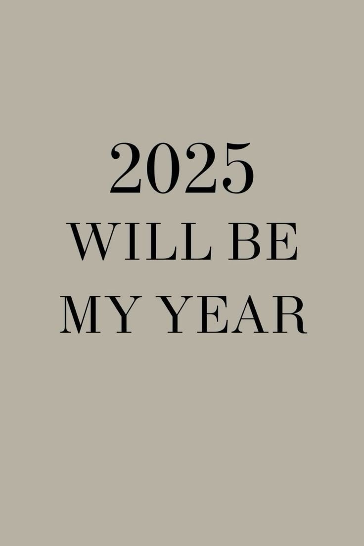 My Words for 2025