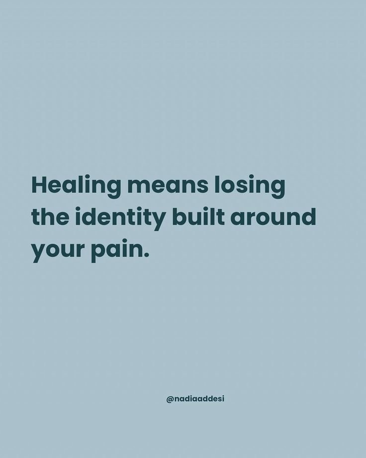 Things I Stopped Doing So I Could Heal